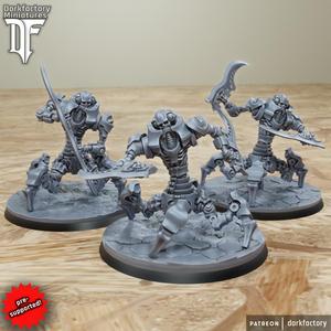 Heavy Necro Quadwalkers - close combat | destroyers of ancient space terminator scorpions
