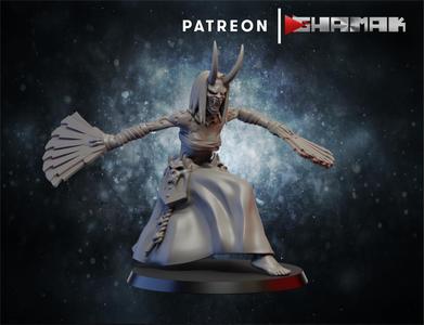 Futuristic space dark elves mandragora 3 support ready