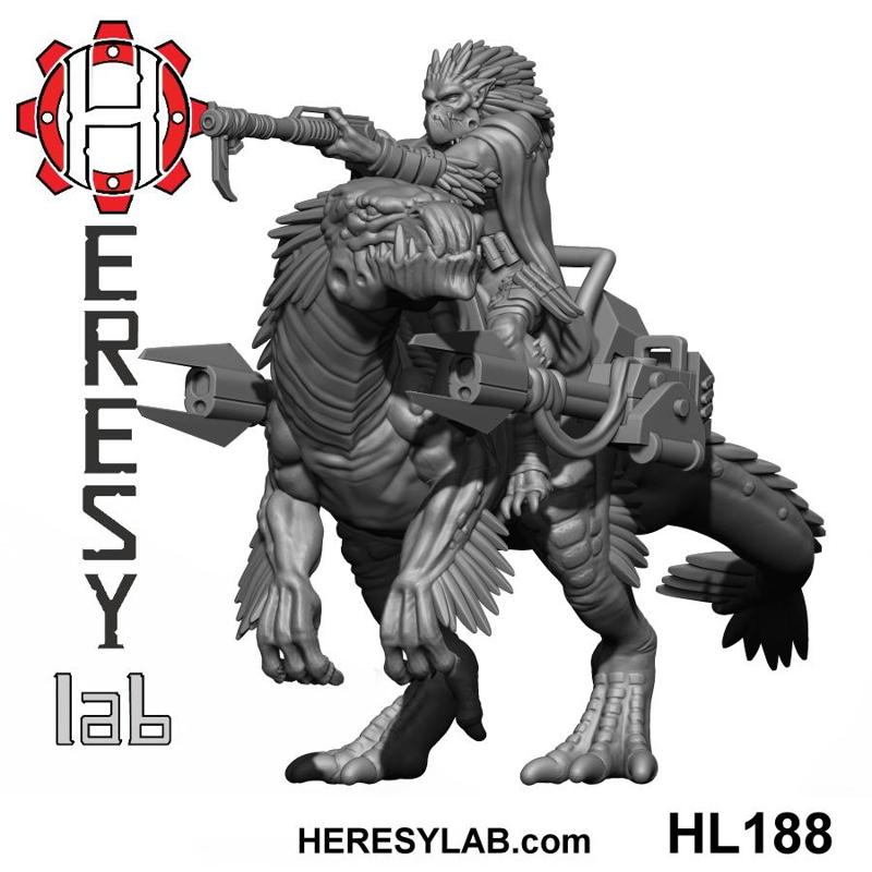 HL188 - Mounted Greater God Beast 1