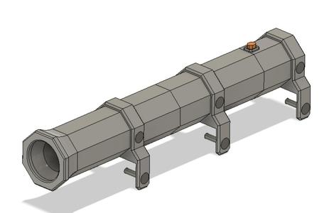 Nerf "Gonne" (Medieval hand cannon) (Draft)