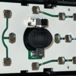 LG MR22 GN remote control wheel shaft   