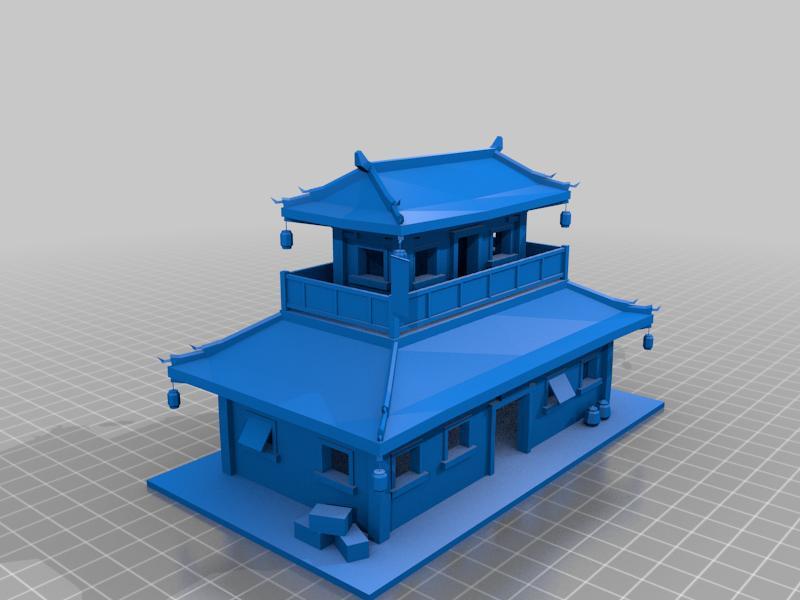 Traditional chinese house (refined)