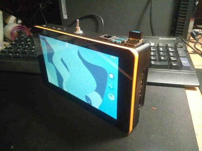 Raspberry pi 4 tablet case