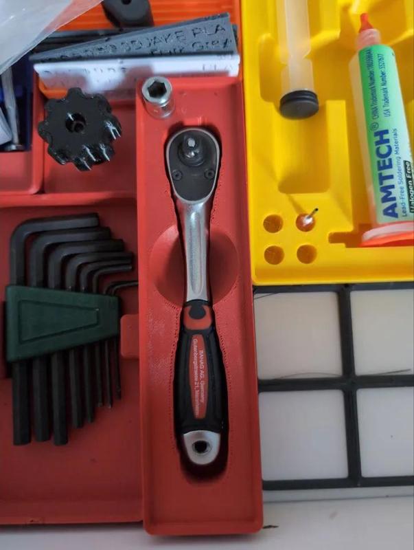 Gridfinity 1/4" wrench bin   