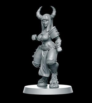 Slaughters Team Khorngor 3 - Fantasy Football 32mm