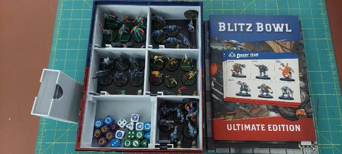 Storage Insert compatible with Blitz Bowl   