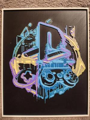 Play Station Logo - HueForge   