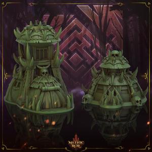 Orc inspired Buildings| Mythic Roll