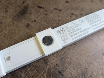 Ikea ROLFSTORP led magnet mount   