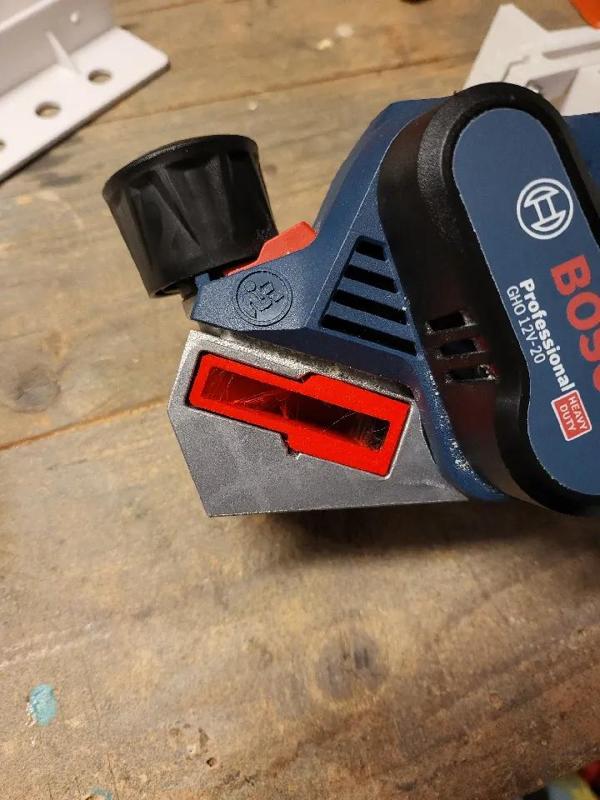 Bosch Planer GHO 12V-20 Dust Attachment Base (For Remixes)   