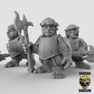 Halfling's with poll arms (pre supported)
