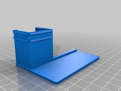 Clamp on faceplate for Free-moN/Free-Mo/Digitrax LocoNet