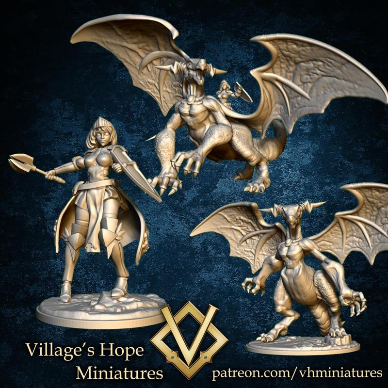 female dragon knight set