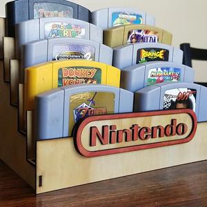 N64 Cartridge Display Stand (Laser cut)