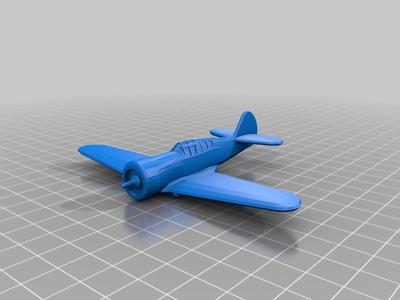 Curtiss P-36 for microarmor