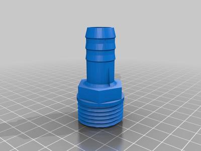 Garden Hose Barb Male 5/8 Sprayer