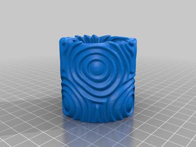 Ripple Vase with Holes