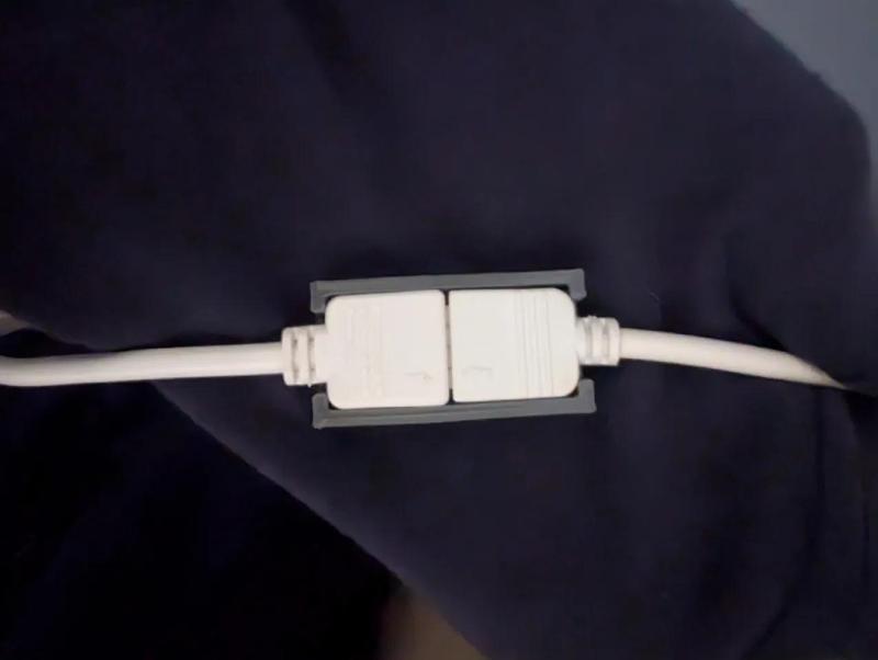 RGB LED Strip 4 pin connector lock with cover   
