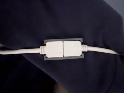 RGB LED Strip 4 pin connector lock with cover   