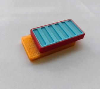 Magnetic Fidget Toy with swappable textures   