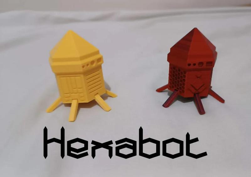 Hexabot - A cute robot friend   