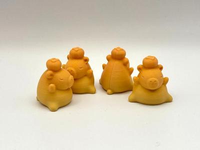 Chubby Capy Friends   