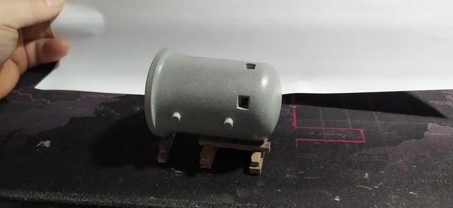 Zvon bunkru  měřitko 1:43   