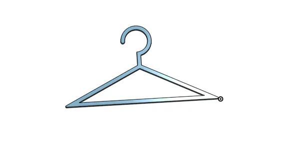 Simple Clothes Hanger   