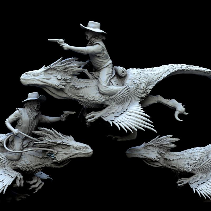 Wild Stallion (Pose 2 of 3/ Rider and no rider)