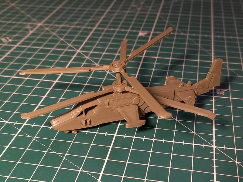 Kamov Ka-52 "Alligator" Kit Card   