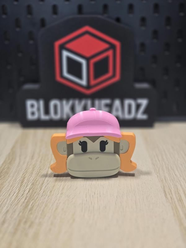 Blokkheadz Dixie Kong - Light Brown.stl