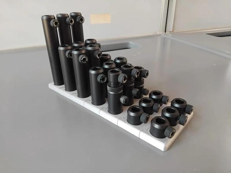 Modular 1/2 " post holder organizer- Organizer modulare per porta-aste da 1/2 pollice   