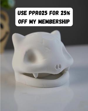 Bulbasaur Skull