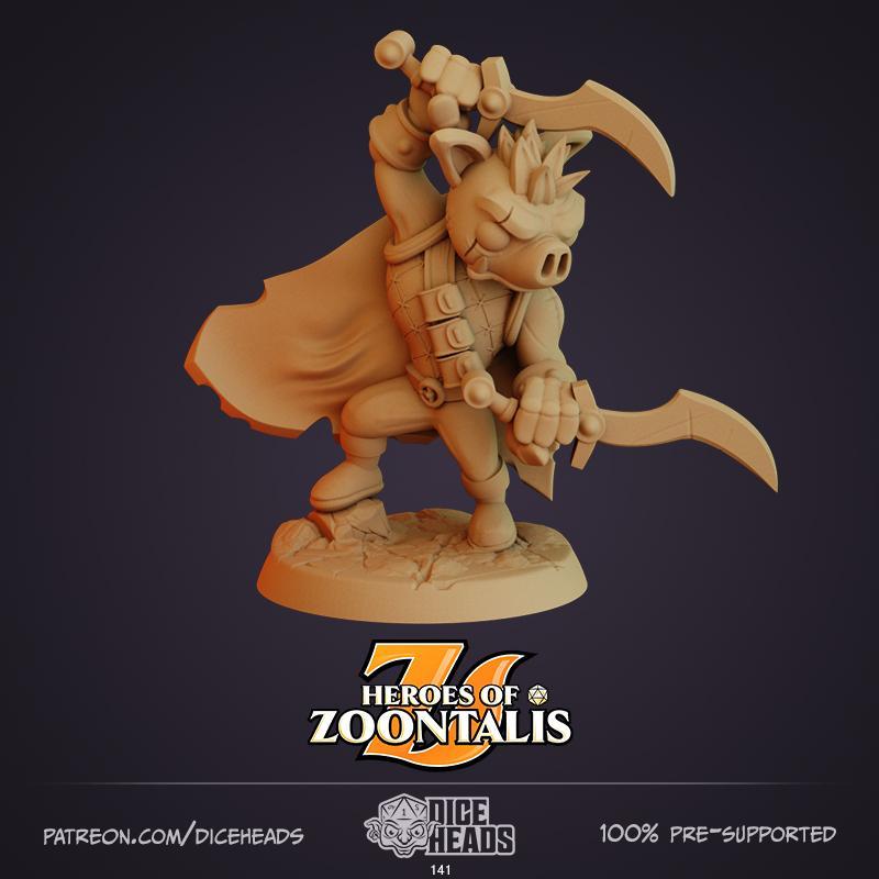 Hog Rogue (pre-supported)