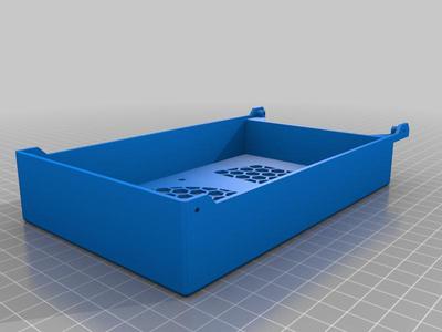 Ender 3 Pro PSU / Power Supply Cover 92x25, improved printability 