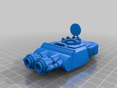 Dual Demolisher Cannon (Leman Russ)
