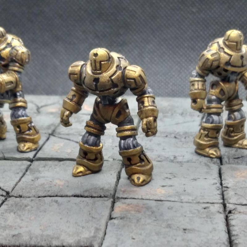 Warcast Soldier, Construct Miniature