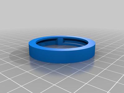 Customizable lens hood bayonet generator