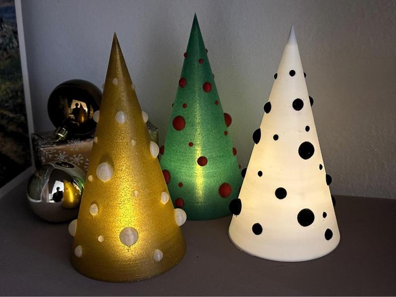 Tea Light Christmas Trees 