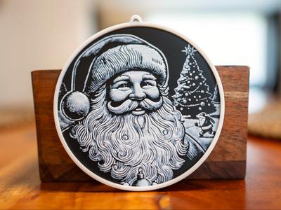 Santa Christmas Ornament