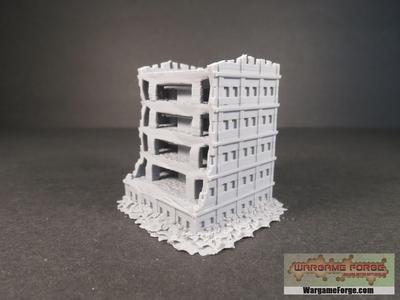 Ruined Modern Building 2 MR002