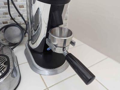 DF64 La Pavoni Portifilter Fork (Pre Mil) (10-deg base and stock)