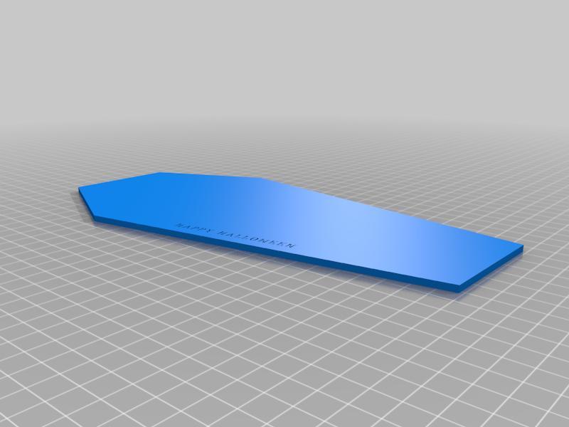 Happy Halloween Coffin Base