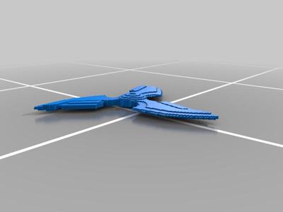 (3D Slash) blackwatch_shuriken pin idea by djek159