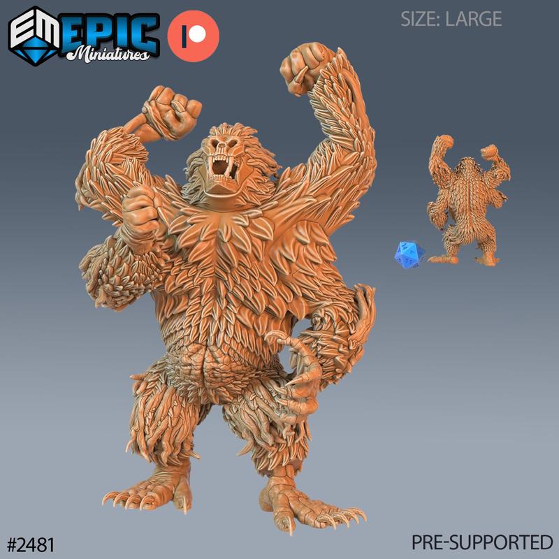 Undead Girallon / Four Armed Gorilla / Zombie Ape / Evil Huge Monkey