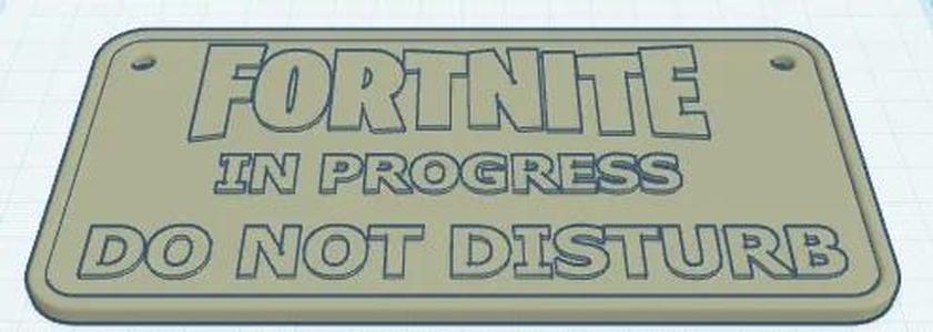 Fortinte plate   