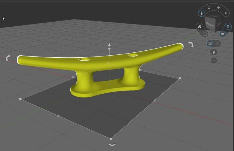 Wrap Around Rope Cleat   