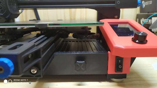  Ender 3 V2 - 4040 Power Switch Housing + Lcd