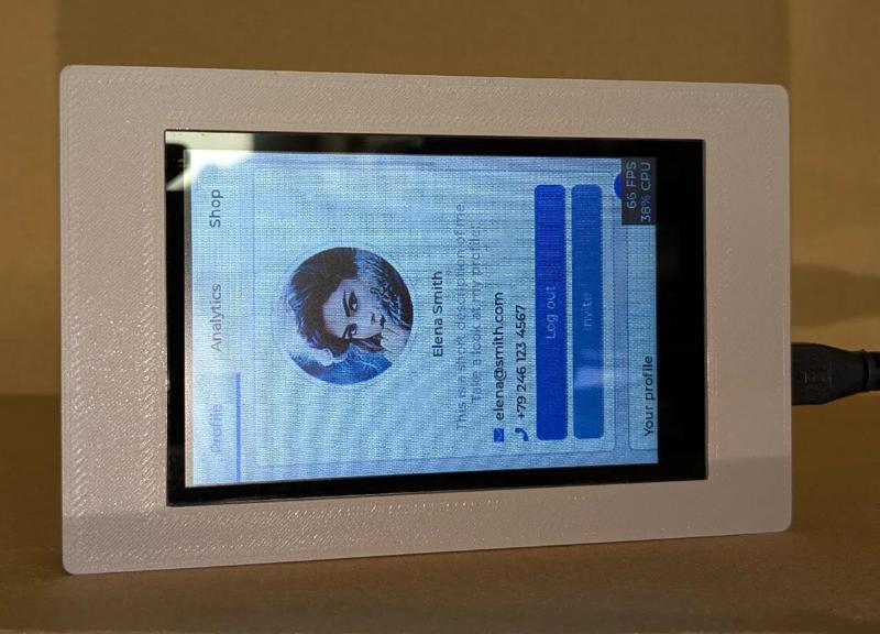 Enclosure for 3.5inch Cheap Yellow Display V2   