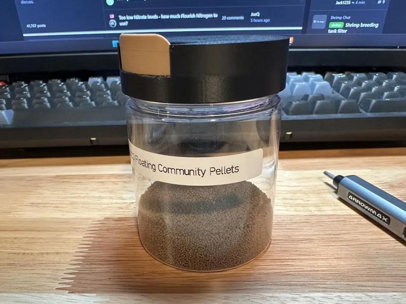 Manual Fish Food Feeder   